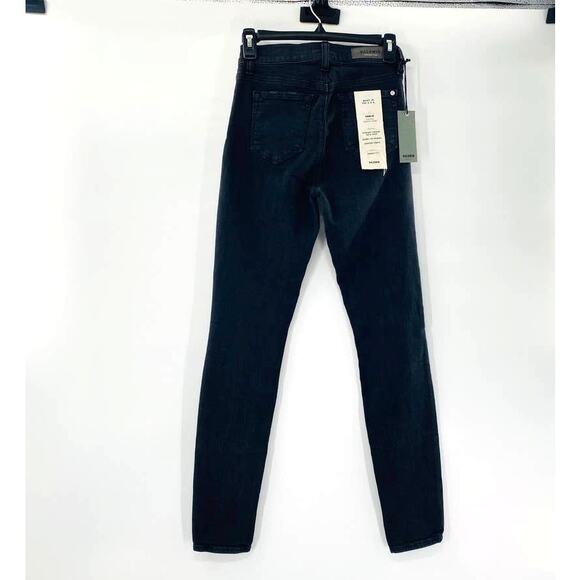 NEW Baldwin Karlie High-rise Smoke Crop Skinny Jeans Goth E-Girl Sz 25 MSRP $228 - Picture 4 of 12